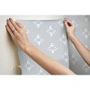 RoomMates Rose Lindo Pressed Petals Taupe Peel and Stick 1pc Wallpaper - 4 of 4