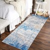 coucheta Multi-size Washable Modern Abstract Area Rug for Living Room, Foldable Non Slip Ultra-Soft Contemporary Carpet, for Bedroom, Dining, Office - 4 of 4