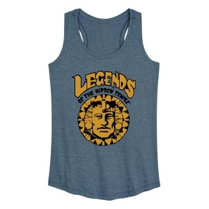Women's - Legends of the Hidden Temple - Logo Graphic Racerback Tank - 1 of 4