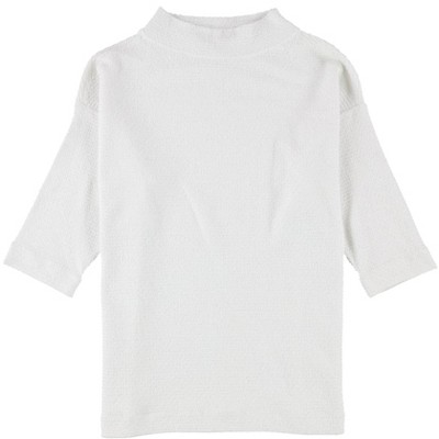 Alfani Womens Textured Pullover Blouse