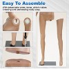 FDW Male/Female Mannequin Height Adjustable Mannequin Torso Dress Form Sewing Manikin with Stable Metal Base Mannequin Clothing Form - 4 of 4