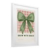 Stupell Industries Grow With Grace Ribbon Framed Print Under Glass Art - 2 of 4
