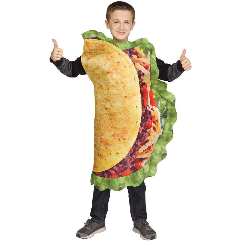 Fun World Funny Taco Child Costume, One Size, 1 of 3