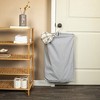 Door Hanging Laundry Bag, Washable Canvas Bag with Loop Handle, Holds Two Loads of Laundry, Great for Dorms and Small Spaces - 2 of 4