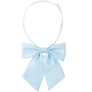 INSPIRE CHIC Women's Metallic Shiny Pre-tied Adjustable Strap Bow Ties - 1 of 4