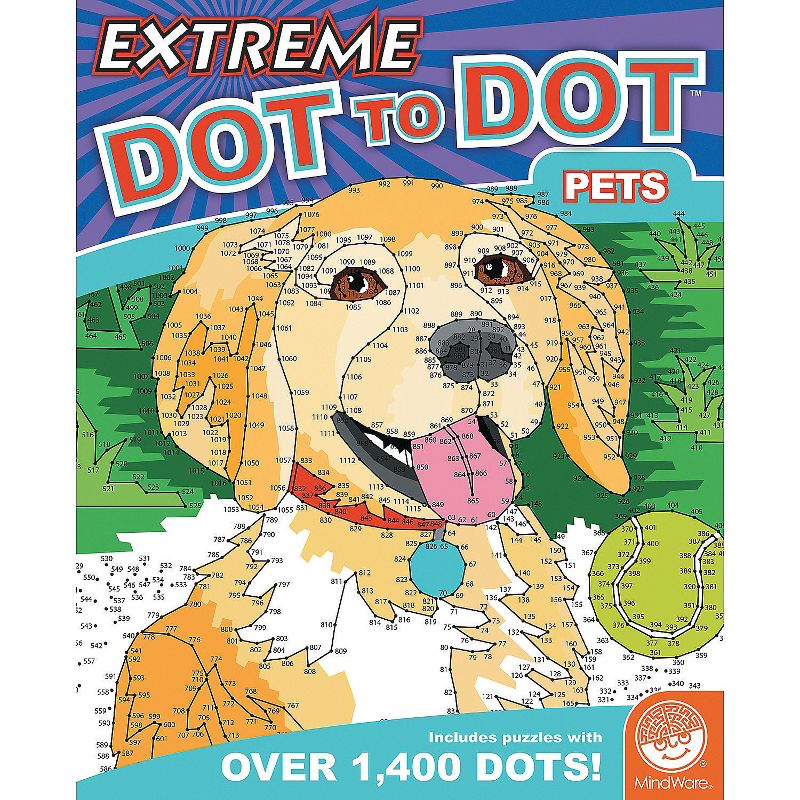 MindWare Extreme Dot To Dot: Pets - Brainteasers, 1 of 5