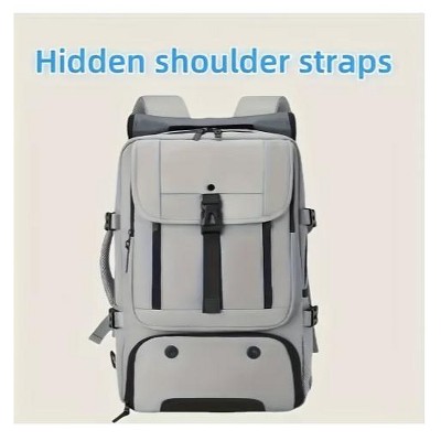 MaseiKar Anti-Theft Laptop Backpack with Shoe Compartment - Convertible Business & Hiking Bag, Heavy-Duty Nylon Travel Backpack