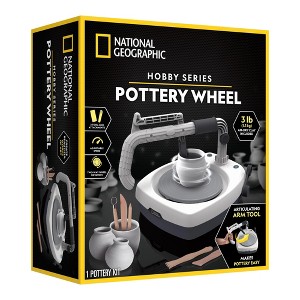 National Geographic Hobby Pottery Wheel Arts & Crafts Kit - 1 of 4