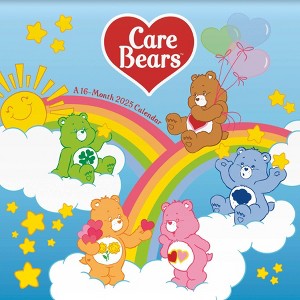 Trends International 2025 Care Bears Wall Calendar: Daily Planner, 12x12 Inches, Multicolored, All Ages, January-December - 1 of 4