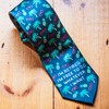 Crazy Dog T-Shirts I'm Retired I'm Free to Do Whatever I Want Necktie Funny Ties Retirement Tie Mens Novelty Neckties - 2 of 4