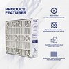 Trion Air Bear 20 x 25 x 5 Inch MERV 8 Air Purifier Filter for Air Bear Supreme, Right Angle, and Cub Air Cleaner Purification Systems, White (6 Pack) - 4 of 4