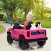 Ride On Truck for Kids, 24V 2 Seater, Battery Powered Vehicle Toddlers Ride On Car Toy with Trunk, Handle, Electric Car for Kids - 2 of 4
