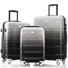 Whisen Luggage Set of 3, 20-inch with USB Port, Airline Certified Carry-on Luggage with Cup Holder, Hard Shell Luggage with Spinner Wheels - 2 of 4