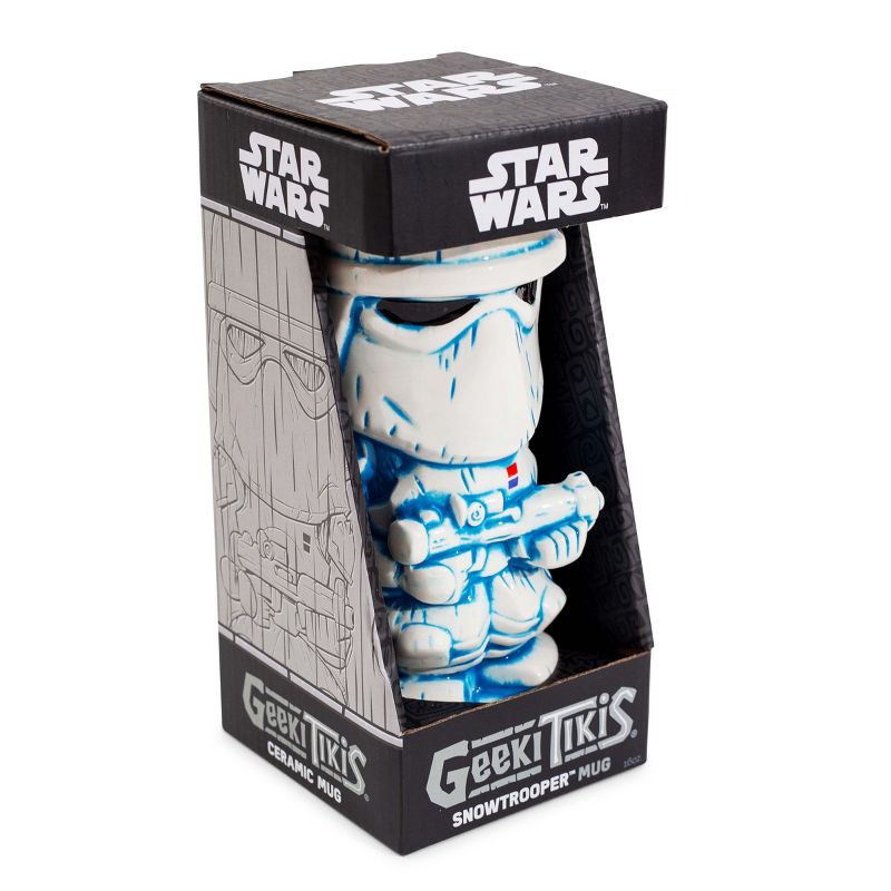 Beeline Creative Geeki Tikis Star Wars Snowtrooper Ceramic Mug | Holds 16 Ounces, 3 of 10