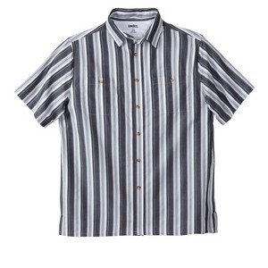 KingSize Men's Big & Tall Striped Short-Sleeve Sport Shirt - 1 of 4