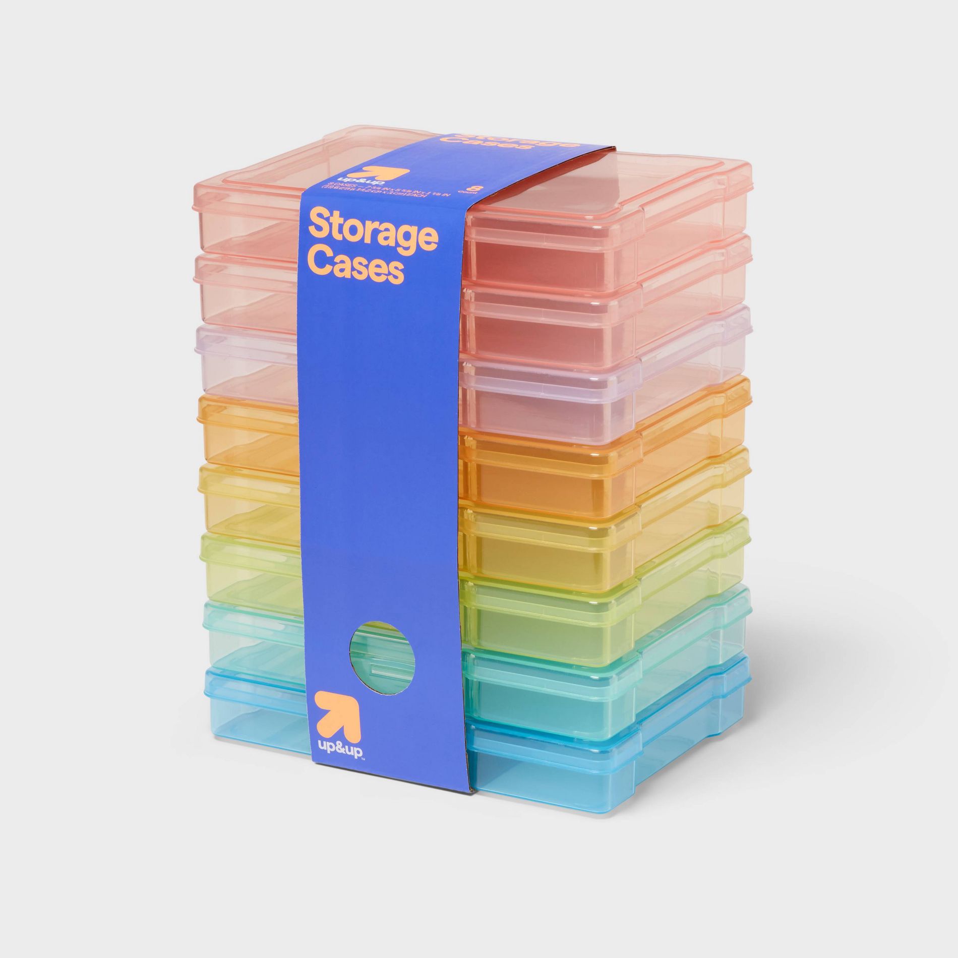 8pk 5"x7" Colored Snap Cases  - up&up™