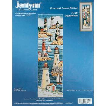 Janlynn Antique Sewing Room Counted Cross Stitch Kit 12x12 14 Count