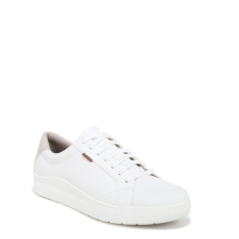 Dr. Scholl's Men's Time Off Men Lace Up Sneaker White Smooth 10 M
