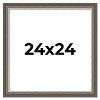 PosterPalooza | Square Weathered Black Picture Frame - UV Acrylic, Foam Board Backing, Hanging Hardware - 2 of 4