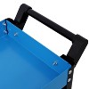 Vynxaria 3-Tier Rolling Tool Cart - Heavy-Duty Utility Cart with Pegboard for Easy Organization - 4 of 4