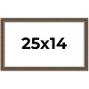 PosterPalooza | Sculpted Silver Picture Frame - UV Acrylic, Backing Board, Hanging Hardware Included - 2 of 4