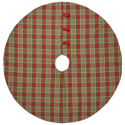 Park Designs Greenhow Tartan Tree Skirt - 52'' - Red : Target