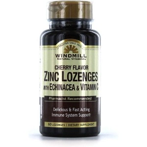 Windmill Zinc Lozenges With Echinacea+Vit-C Cherry Flvr 60ct - 1 of 1