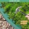Unique Bargains Plastic Flower Beds Garden Lawn Edging with Spikes 1 Set - 4 of 4