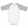 Pavilion Gift Company - River Baby - 12-24 Months 3/4 Length Heather Gray Sleeve Onesie - Leotards and Bodysuits - 4 of 4