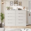 5 Dresser for Bedroom, 51" Tall Dresser, Freestanding Vertical Drawer Cabinet with Storage, Wooden Closet Storage Chest for Living Room - 3 of 4