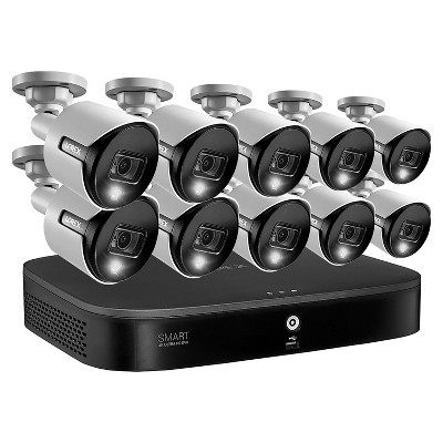 Photo 1 of ***SEE NOTE*** Lorex 8-Channel 4K Indoor/Outdoor Wired Analog Security System with 2 TB DVR and 10 4K Active-Deterrence Cameras