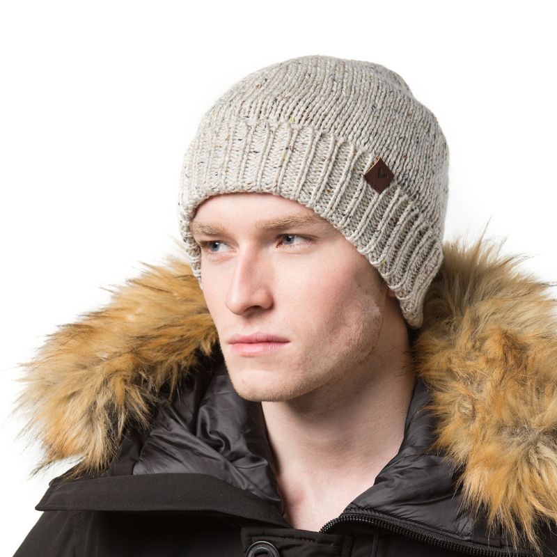 Men's Knit Beanie Winter Hat, 1 of 7