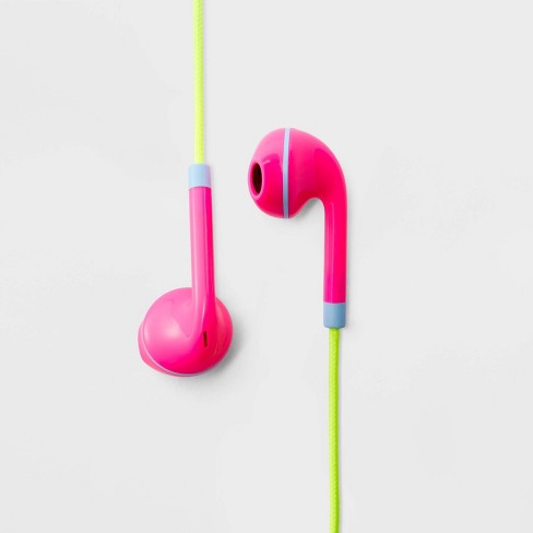 Wired Earbuds heyday Neon Gradient