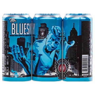 Griffin Claw Mr. Blue Sky Wheat Beer - 4pk/16 fl oz Cans