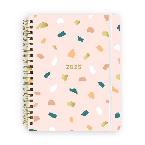 lake + loft 2025 Reverie 17-Month Planner Terrazzo Blush - image 1 of 4