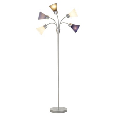 Target 5 deals head floor lamp