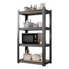 Kumasinova 4/5-Tier Heavy-Duty Adjustable Storage Rack,Garage Shelving with Adjustable Height Wood Shelves,Storage Organizer for Kitchen,Warehouse - 2 of 4