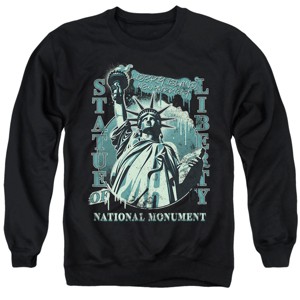 Men's Statue of Liberty National Monument New York City Crewneck Sweatshirt - 1 of 4
