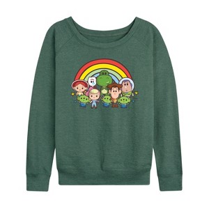 Women's - Disney - Toy Story 4 Lightweight French Terry Wide Neck Long Sleeve Shirt - 1 of 4
