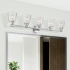 Livex Lighting Catania 5 - Light Vanity in  Polished Chrome - 4 of 4