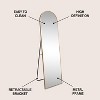JONATHAN Y Adrian Large Arched Metal Framed Floor Full-Length Mirror - 2 of 4