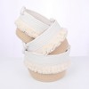 Unique Bargains REGALWOVEN Home Decor Shelf Closet Storage Bin for Clothes 3 Packs - 4 of 4