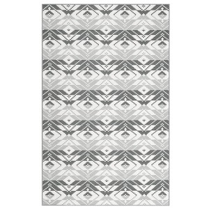 Outdoor Rug Modern Carpet Waterproof Plastic Straw Rug UV-Resistant Reversible Mat for Camping RV Porch Deck Balcony Beach - 1 of 4