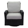 Courtyard Casual Cheshire Swivel Glider Swivel has Deeper Seat 26" Swivel Does Not Recline   Solution Dyed Acrylic with EverBloc DWR Treatment - 4 of 4