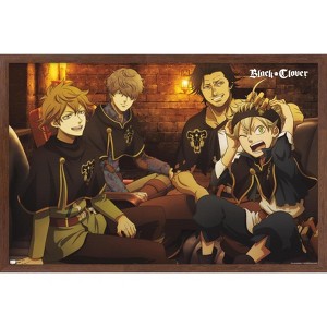 Trends International Black Clover - Light Framed Wall Poster Prints - 1 of 4