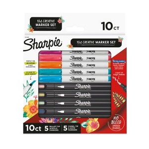 Sharpie 10ct Creativity Markers - 1 of 1