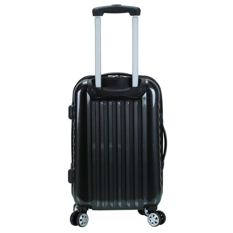 Rockland Melbourne Expandable ABS Hardside Carry On Spinner Suitcase, 3 of 12
