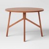 42" Clarksburg Round Dining Table Brown - Threshold™ - 3 of 4