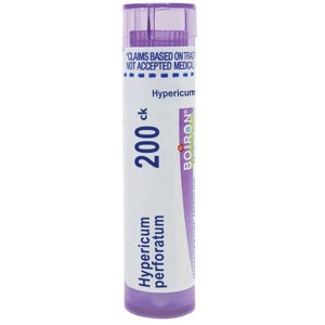 Hypericum Perforatum 200CK by Boiron Homeopathic Single Medicine For Pain  -  80 Pellet - 1 of 2