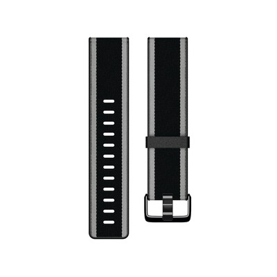 Fitbit Versa Lite Smartwatch Large Woven Band - Black